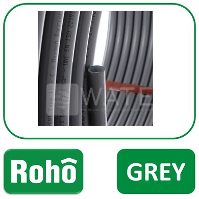 Труба теплої підлоги PERT EVOH Type-II 16x2.0 (GRAY) Roho 500м RO0033 фото